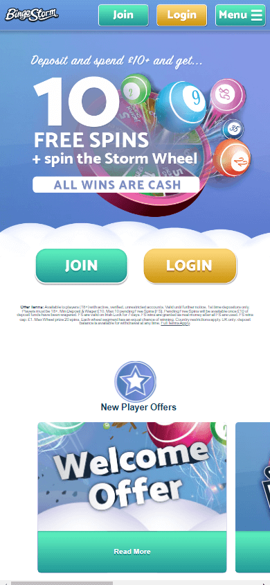 Bingo Storm Casino Mobile screenshot